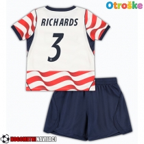 Otroške Nogometnih dresov Združene države Chris Richards #3 Domači SP 2026 Kratki rokavi (+ hlače)